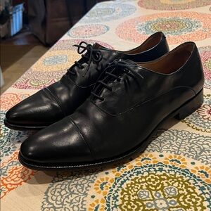 Jack Erwin Black Leather Oxford size 9 men’s